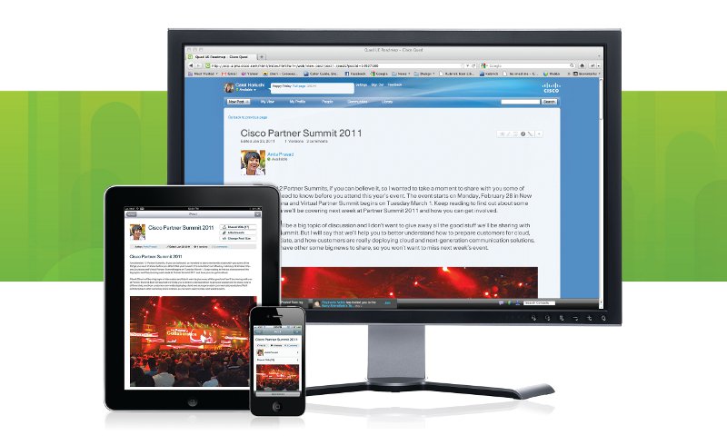 WebEx Social Mobile and Desktop